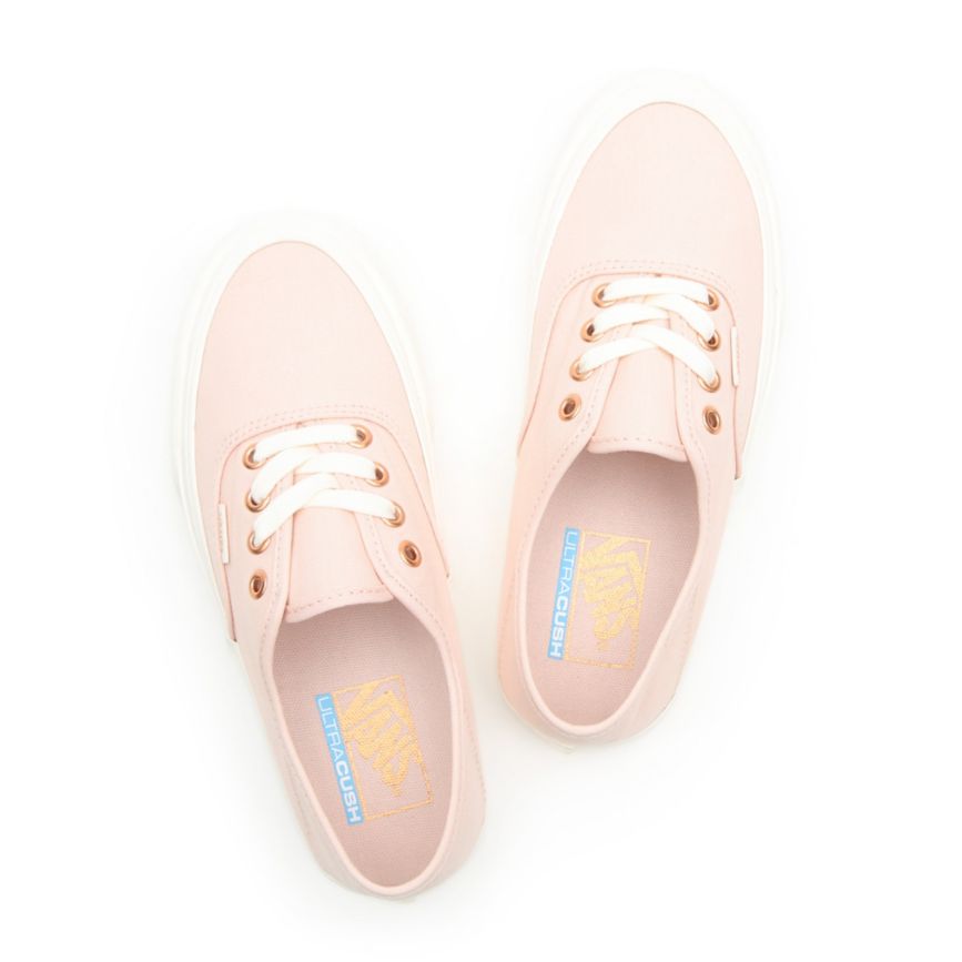 Tenis Vans Metallic Stitch Authentic SF Mujer Rosas | VN846B6HK29