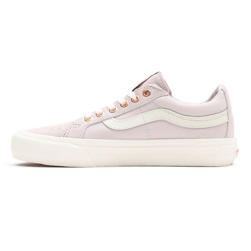 Tenis Vans Metallic Stitch SK8-Low Reissue SF Mujer Rosas | VN191M9EU24