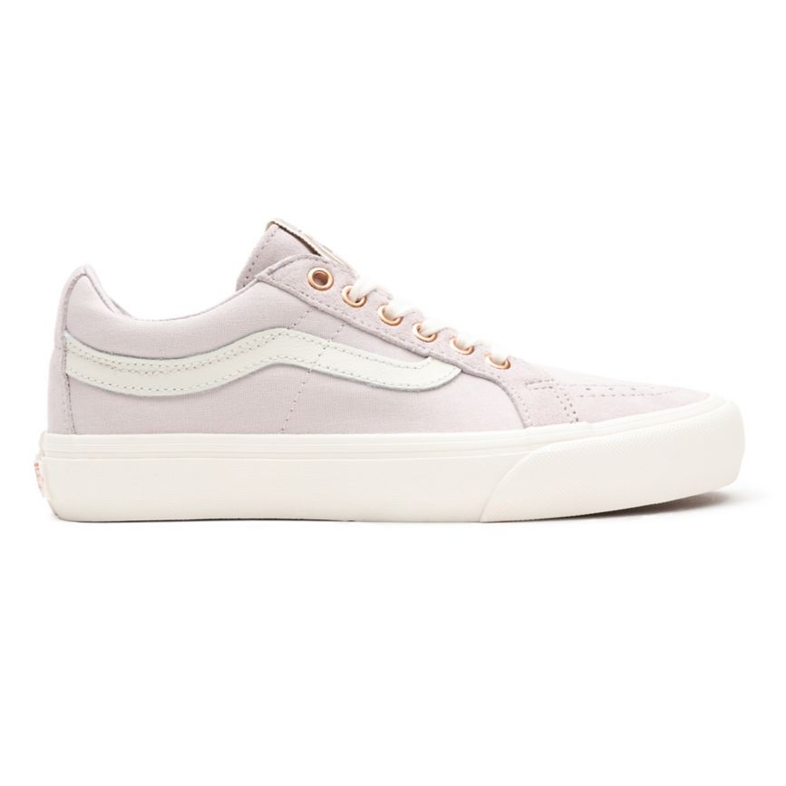 Tenis Vans Metallic Stitch SK8-Low Reissue SF Hombre Rosas | VN669B9QT74