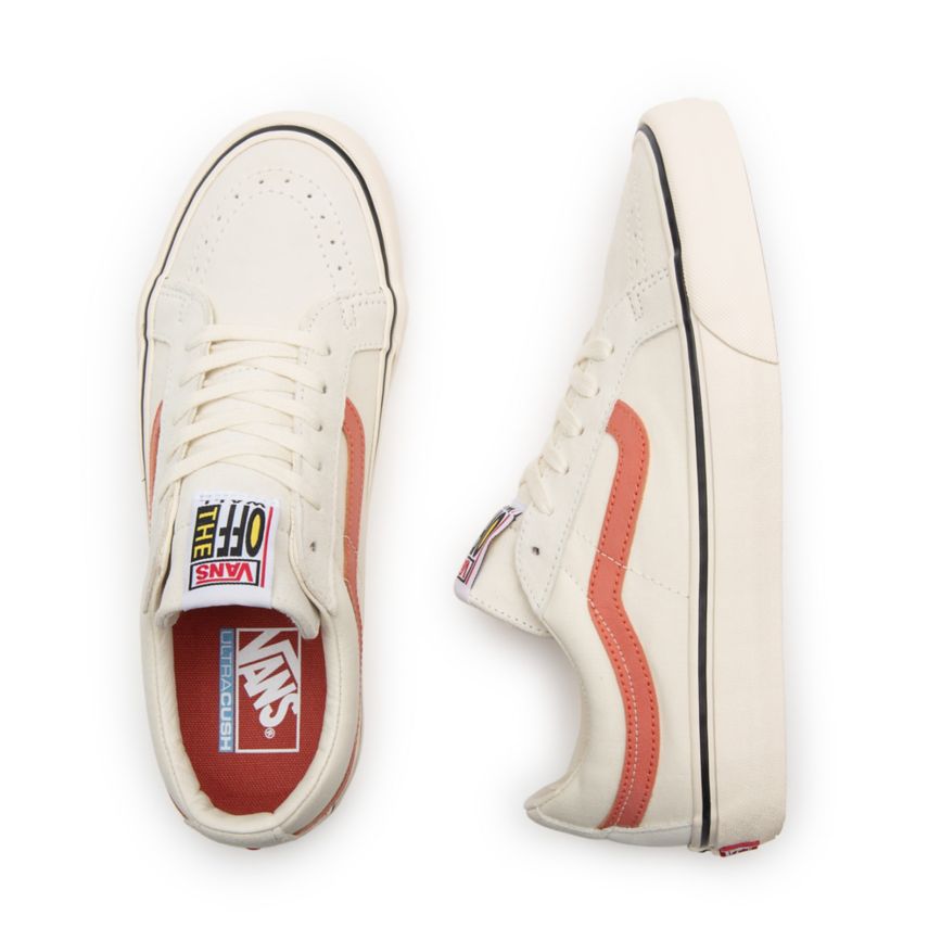 Tenis Vans SK8-Low Reissue SF Hombre Blancas | VN761X1XA66