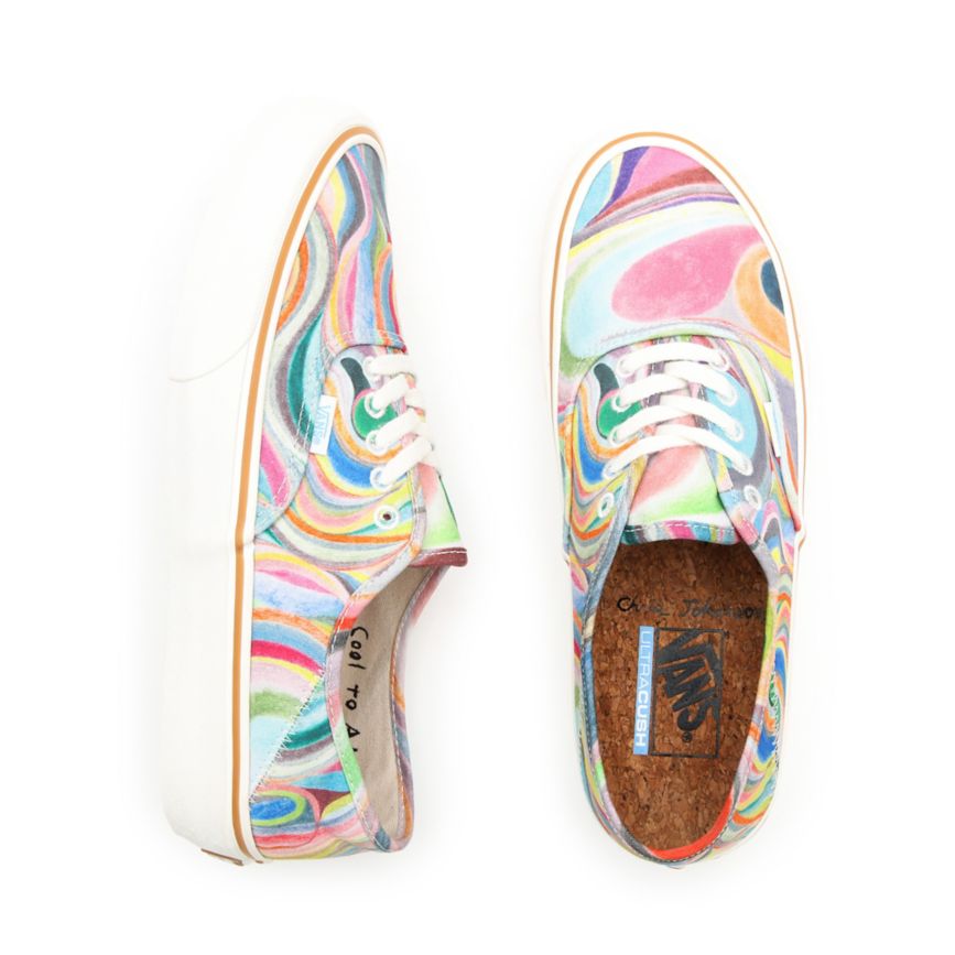 Tenis Vans X Chris Johanson Authentic SF Mujer Multicolor | VN303P3DD13