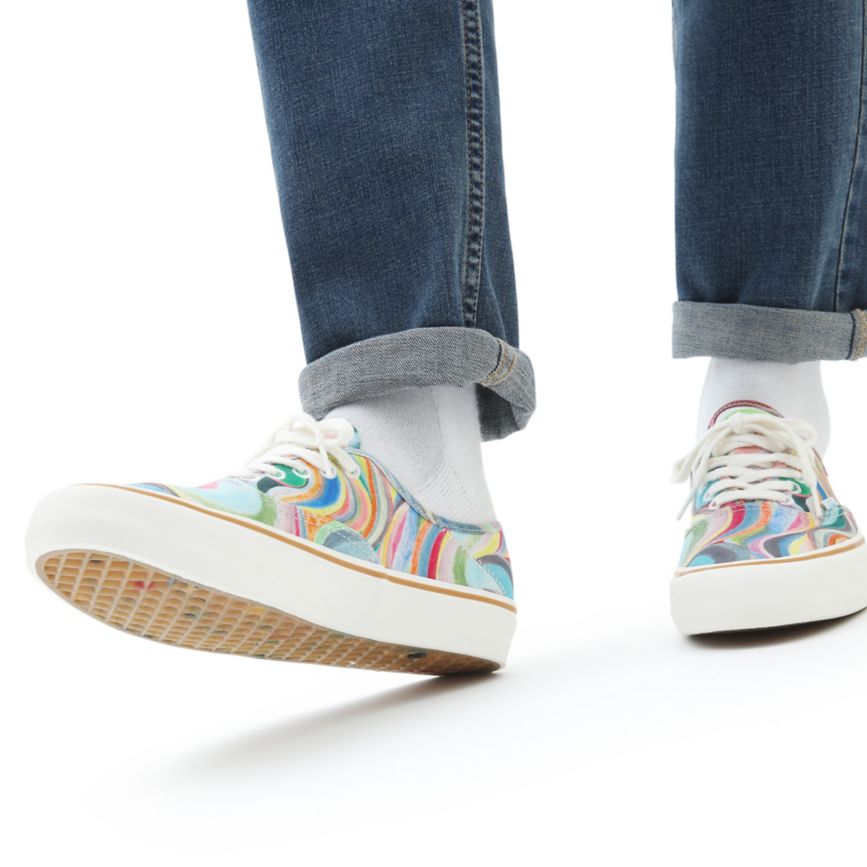 Tenis Vans X Chris Johanson Authentic SF Mujer Multicolor | VN303P3DD13