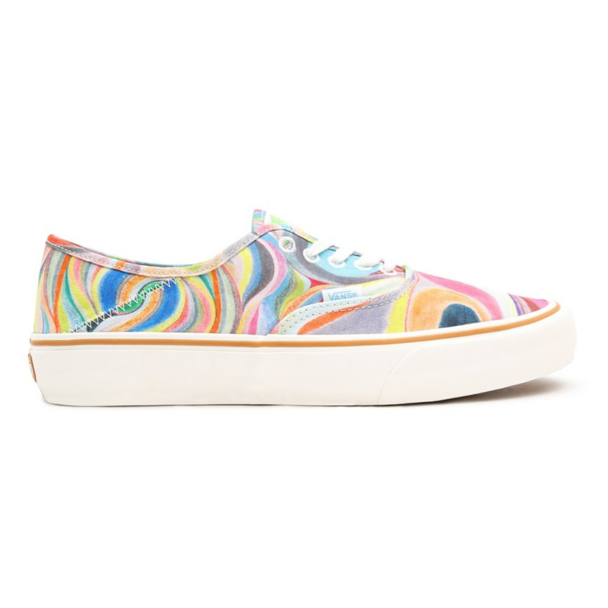 Tenis Vans X Chris Johanson Authentic SF Mujer Multicolor | VN303P3DD13