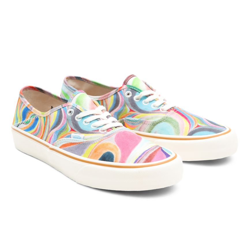 Tenis Vans X Chris Johanson Authentic SF Mujer Multicolor | VN303P3DD13