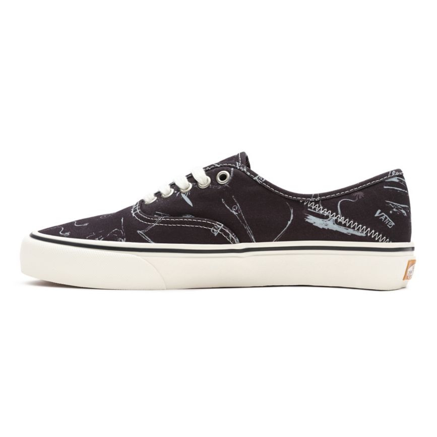 Tenis Vans X Chris Johanson Authentic SF Mujer Negras | VN911M7QH81