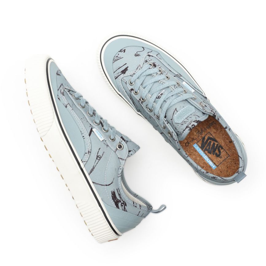 Tenis Vans X Chris Johanson Destruct SF Hombre Gris | VN362Q6KB66