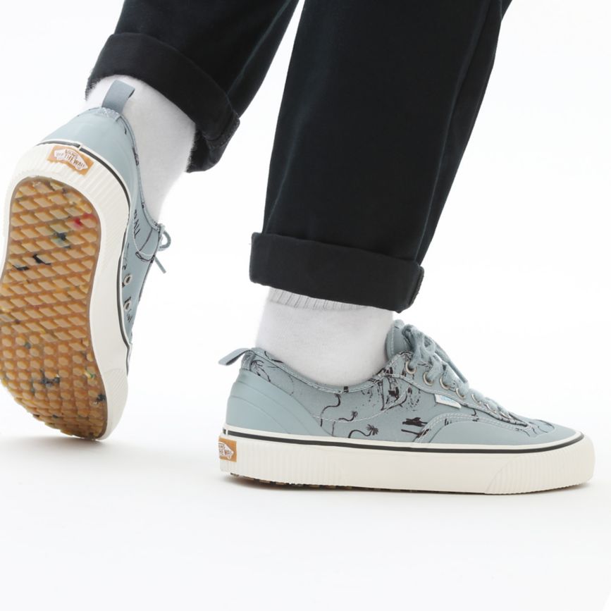 Tenis Vans X Chris Johanson Destruct SF Hombre Gris | VN362Q6KB66