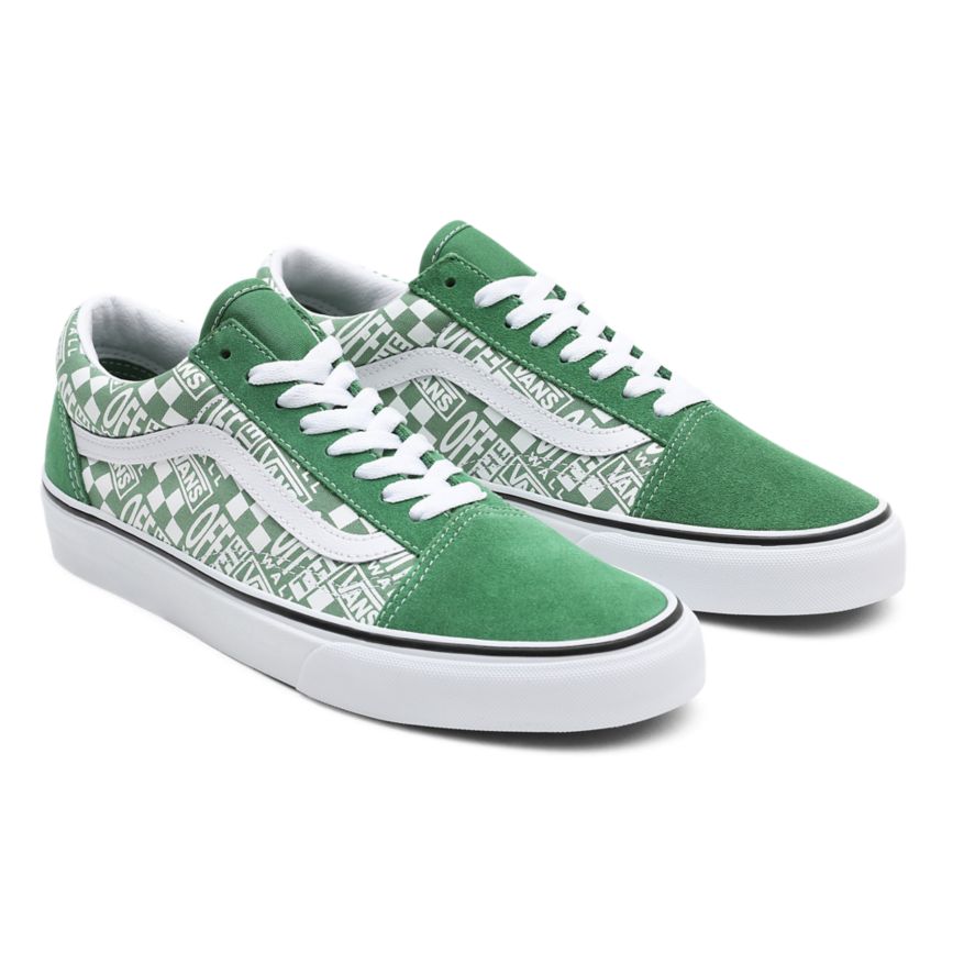 CLASSICS Vans Off The Wall Old Skool Hombre Verde | VN183L2EY09