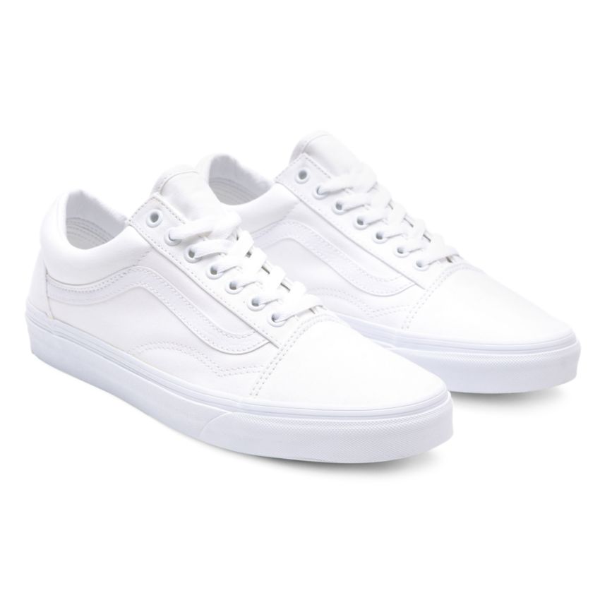 CLASSICS Vans Old Skool Mujer Blancas | VN546U0JY06