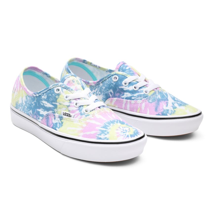 CLASSICS Vans Tie Dye ComfyCush Authentic Hombre Multicolor | VN994D4BE69