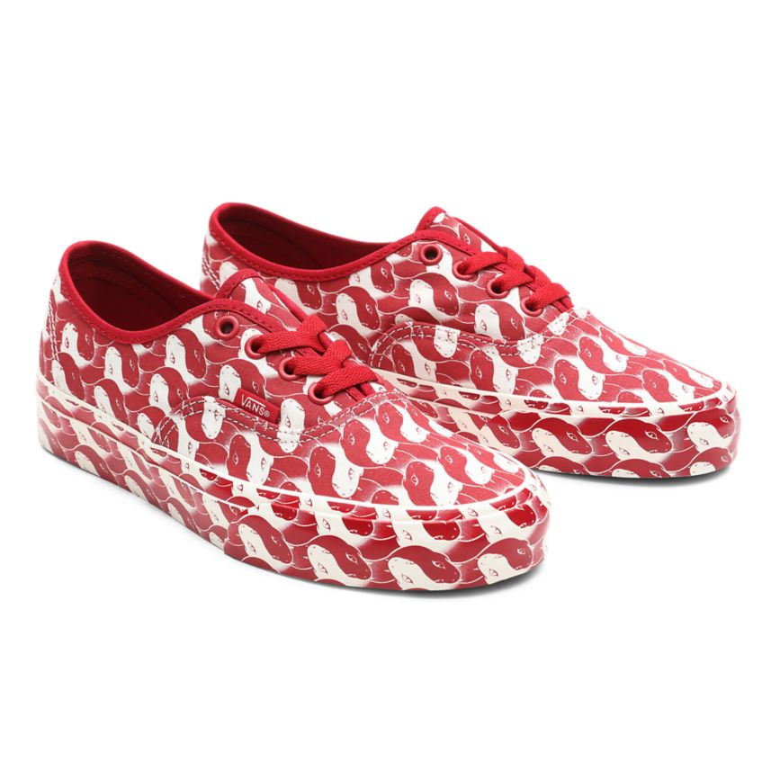 CLASSICS Vans X Opening Ceremony Authentic Mujer Rojas | VN189P1DE67