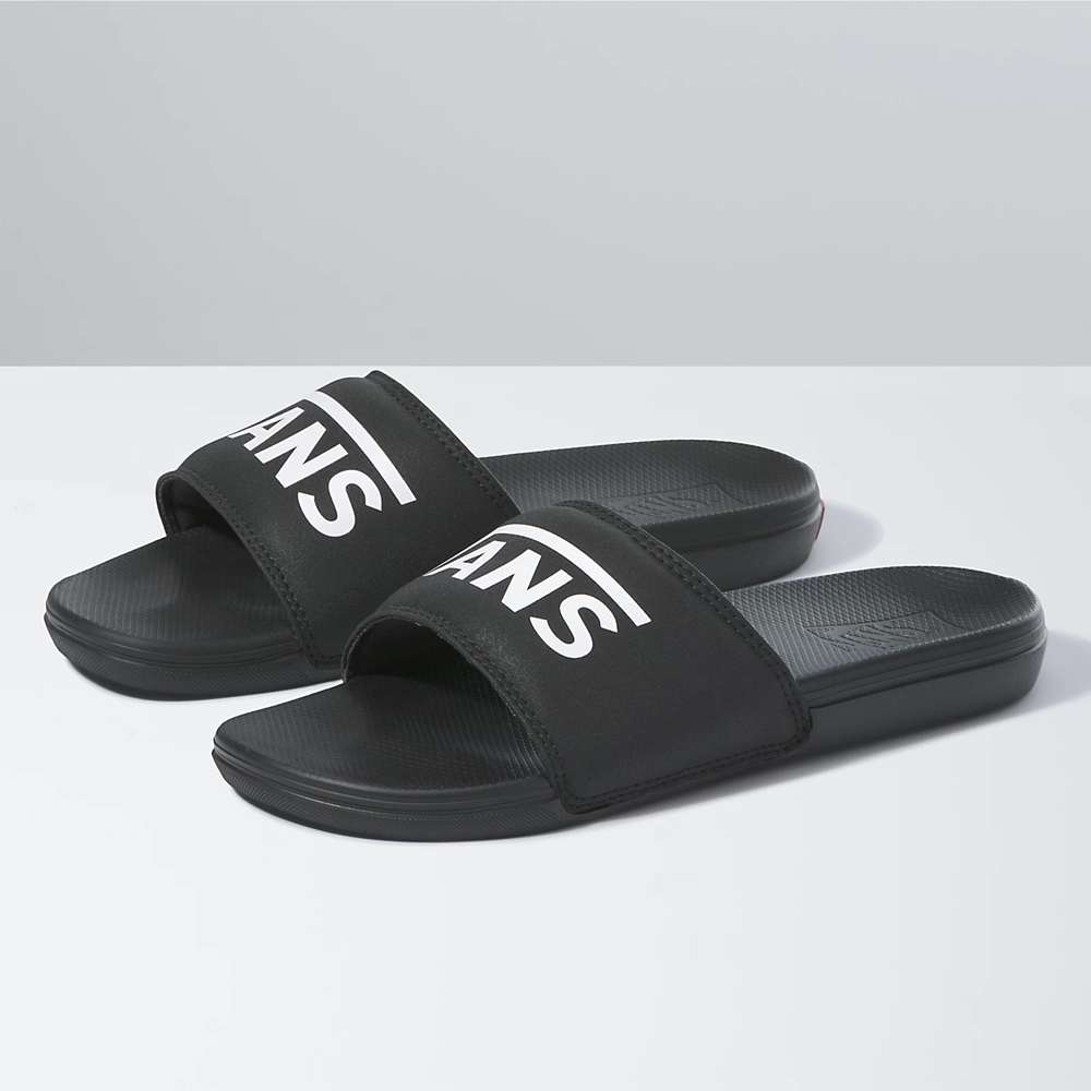 Sandalias Planas Vans La Costa Slide-On Hombre Negras | VN672C7GF43