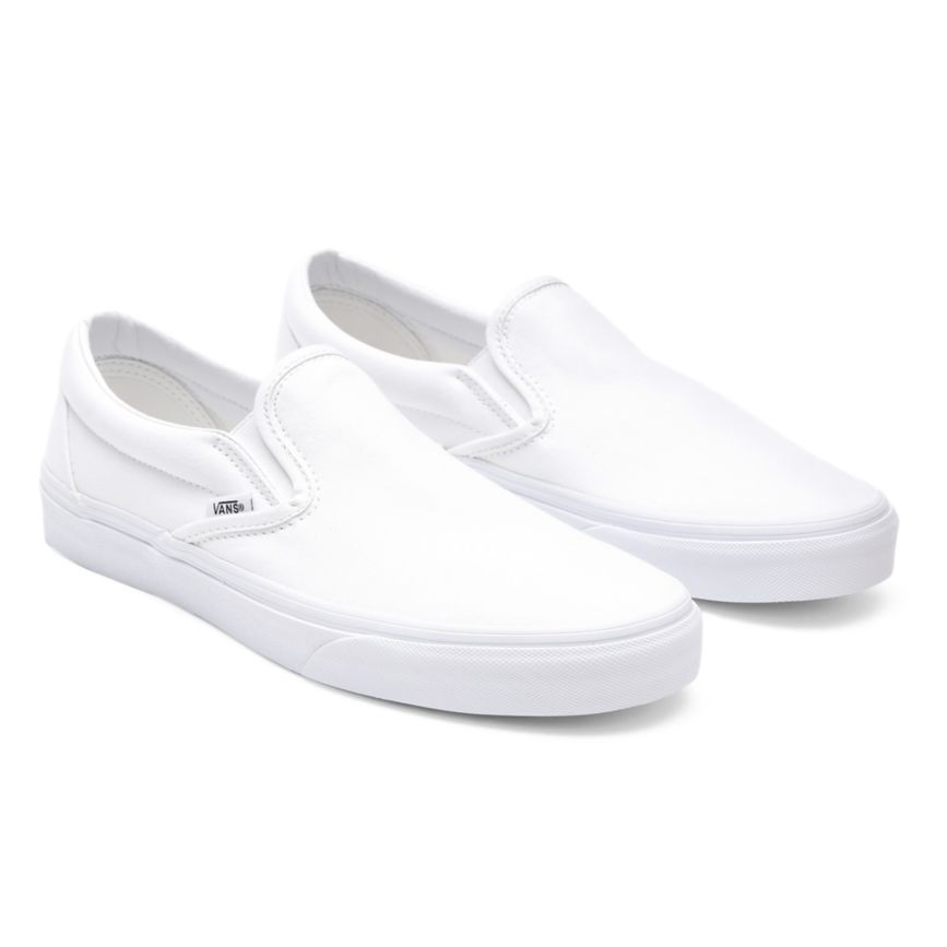 Slip On Vans Classic Slip-on Mujer Blancas | VN251S7UH34