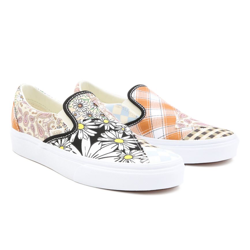 Slip On Vans Meadow Patchwork Classic Slip-On Mujer Multicolor | VN207N5ES73
