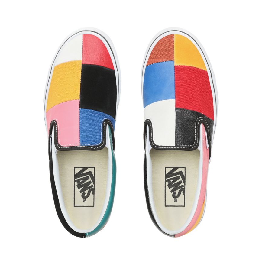 Slip On Vans Patchwork Slip-On Mujer Multicolor | VN928A1EL12