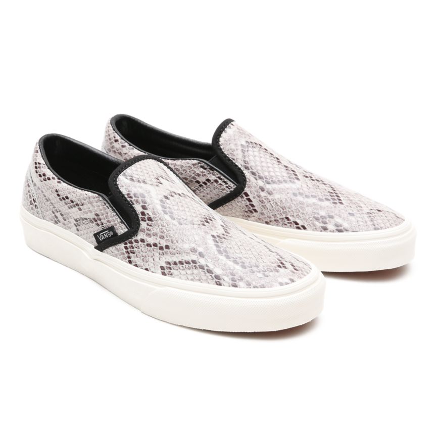 Slip On Vans Snake Classic Slip-On Mujer Negras | VN920A5KV63