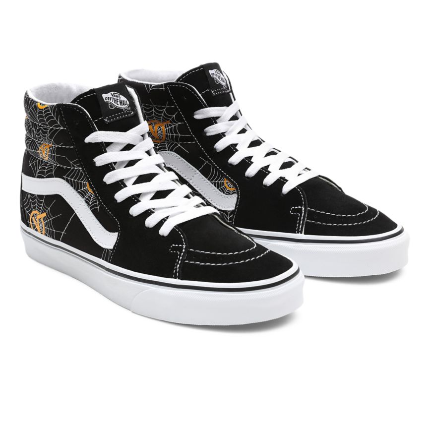 Tenis Altas Vans Printed SK8-Hi Mujer Negras | VN524Z1US86