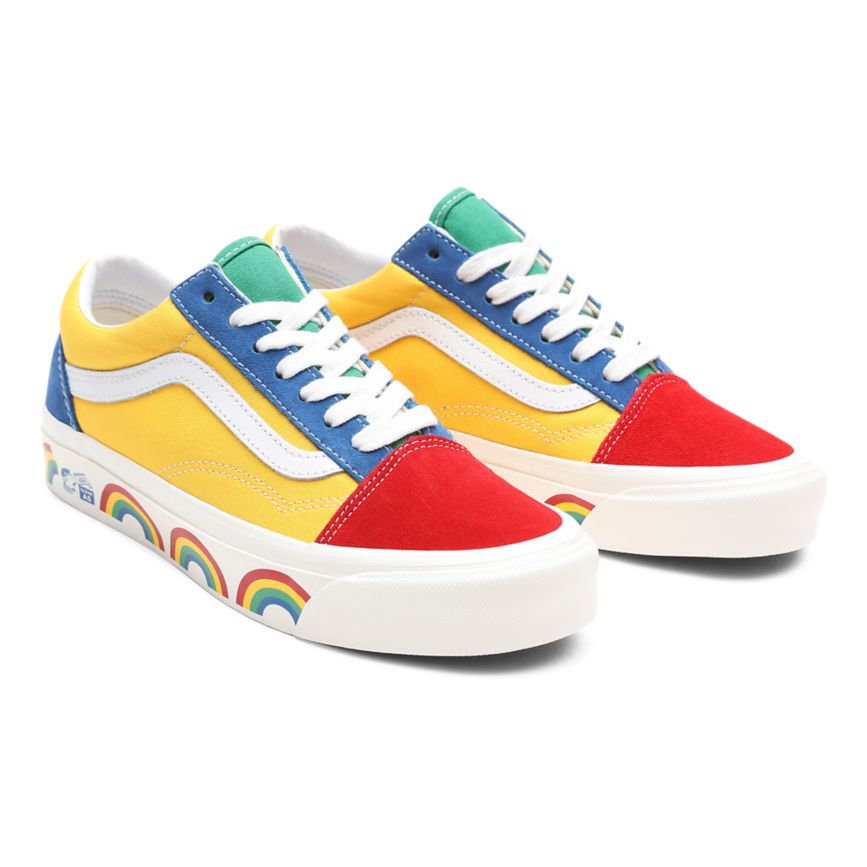 Tenis Bajas Vans Anaheim Factory Old Skool 36 DX Mujer Multicolor | VN086S1ES09