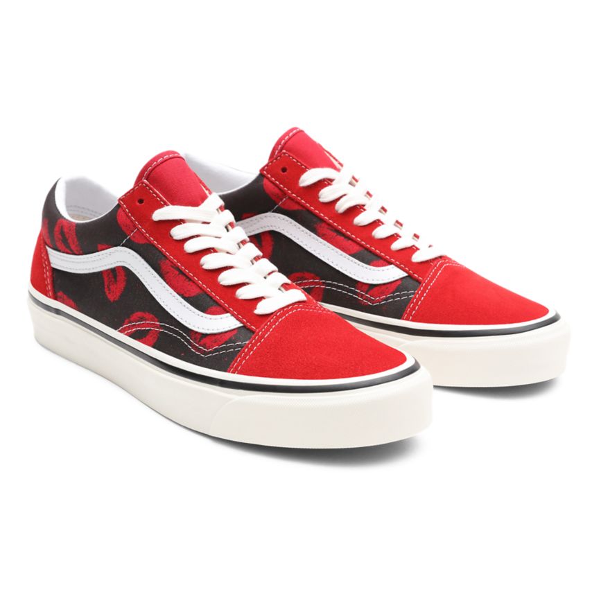 Tenis Bajas Vans Anaheim Factory Old Skool 36 DX Hombre Rojas | VN225A9CM36
