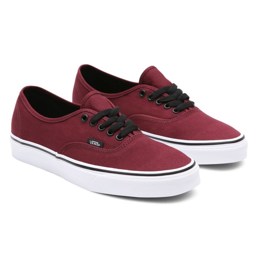 Tenis Bajas Vans Authentic Hombre Burdeos | VN205U0YG33
