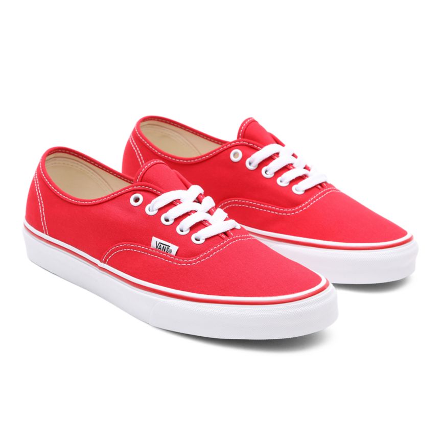Tenis Bajas Vans Authentic Mujer Rojas | VN450I3OX83