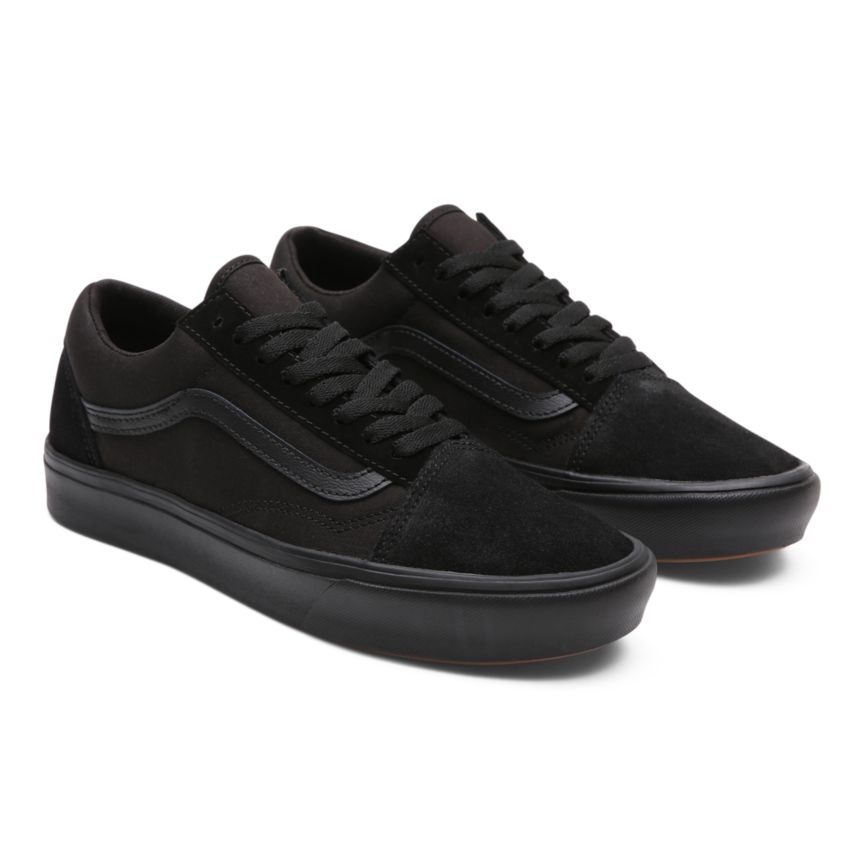 Tenis Bajas Vans Comfycush Old Skool Mujer Negras | VN898P7WZ40