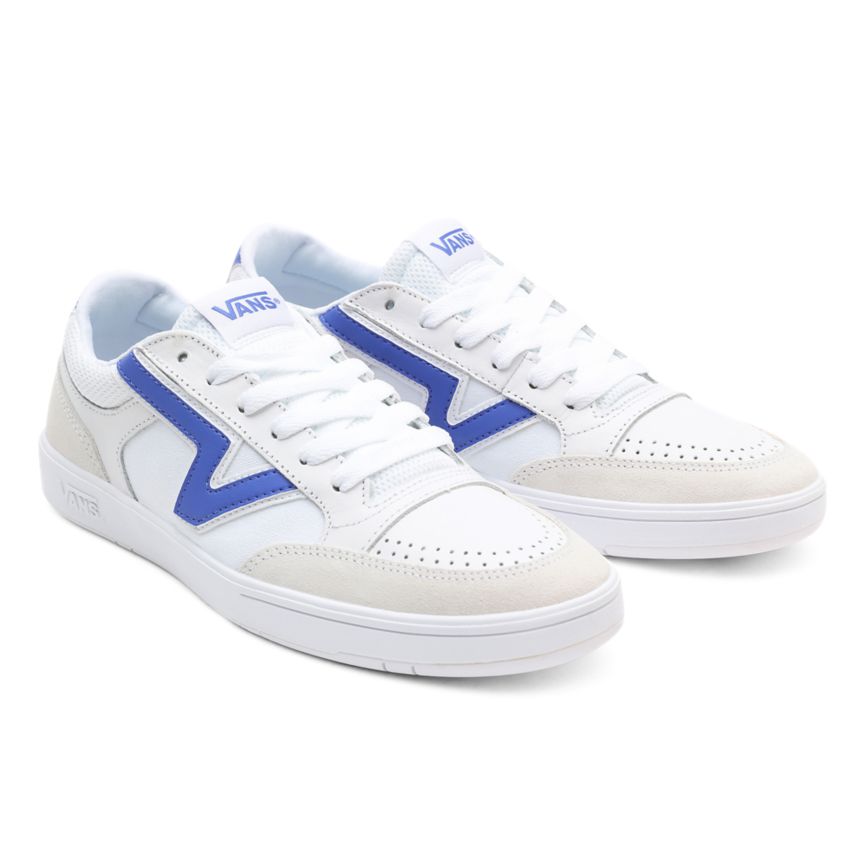Tenis Bajas Vans Court Lowland CC Mujer Blancas | VN394M9ZH20