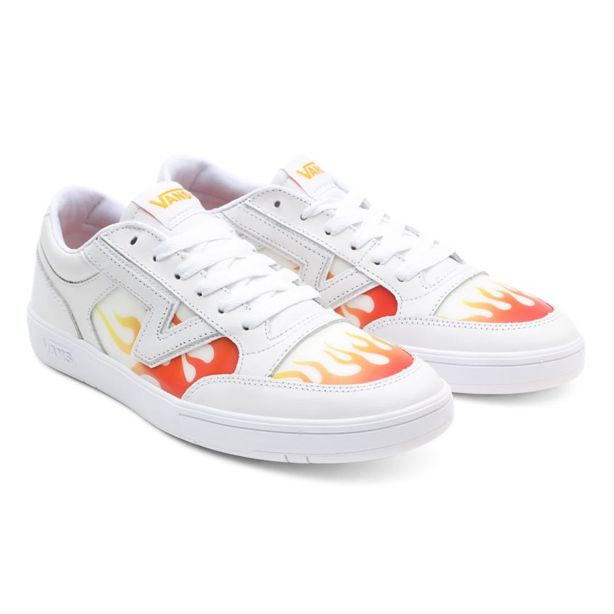Tenis Bajas Vans Lenticular Lowland CC Hombre Blancas | VN734Z1ZL86