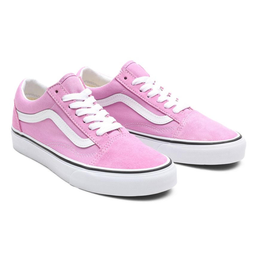 Tenis Bajas Vans Old Skool Hombre Rosas | VN502F5QC98