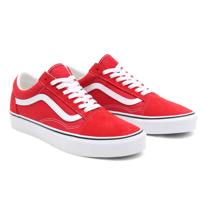 Tenis Bajas Vans Old Skool Mujer Rojas | VN924A9JA00