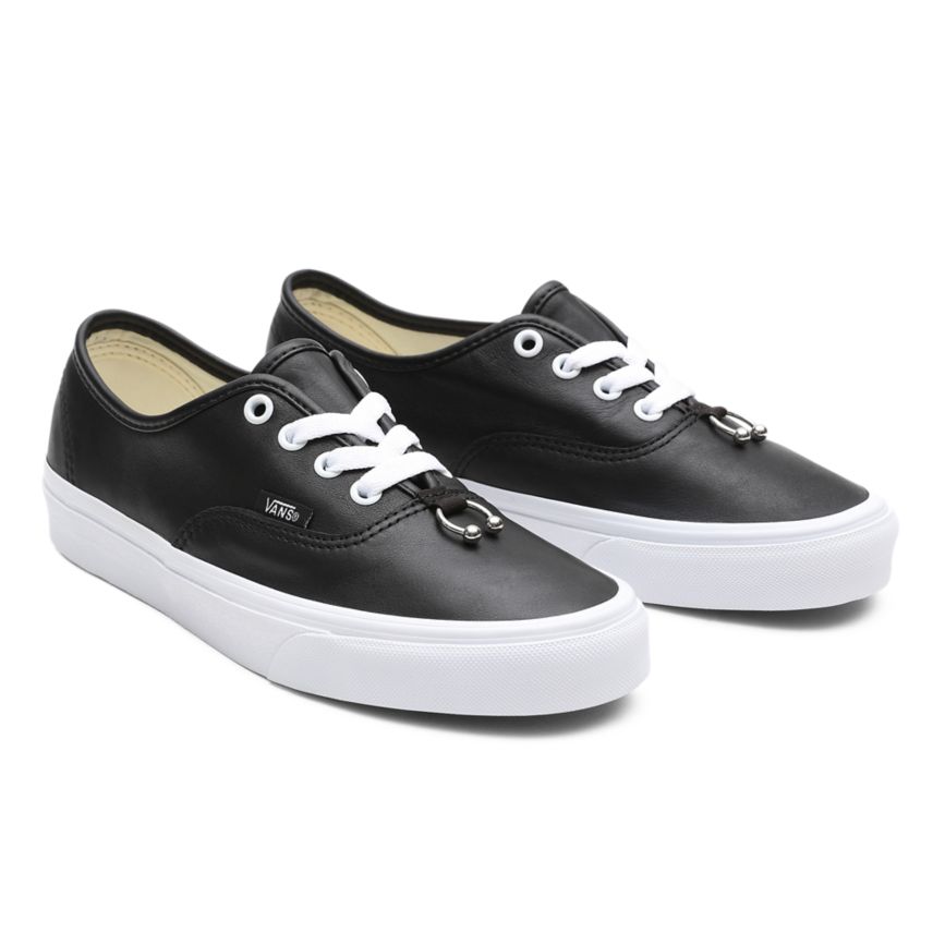 Tenis Bajas Vans Piercing Authentic Mujer Negras | VN419Q5TN19