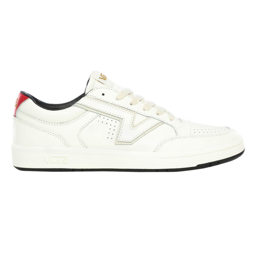 Tenis Bajas Vans Premium Lowland ComfyCush Mujer Blancas | VN930L0VB81