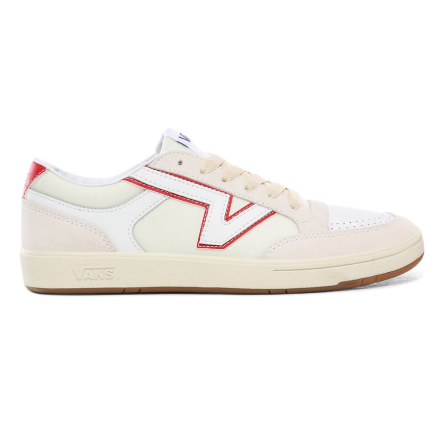 Tenis Bajas Vans Serio Colección Lowland CC Hombre Blancas | VN126H0UN89