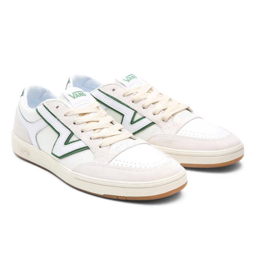 Tenis Bajas Vans Serio Colección Lowland CC Hombre Blancas | VN370J4YM14