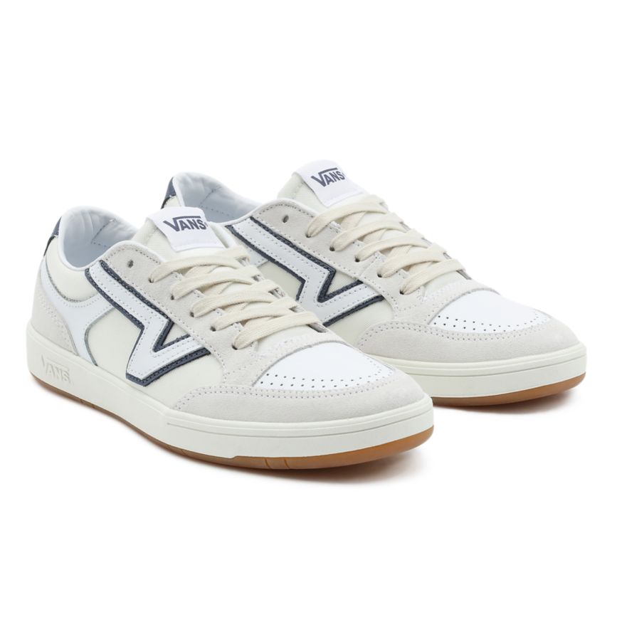 Tenis Bajas Vans Serio Colección Lowland CC Hombre Blancas | VN932F6DL74