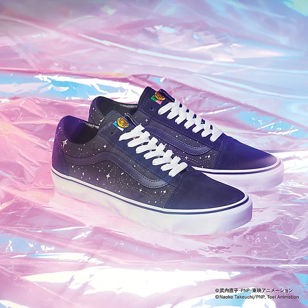 Tenis Bajas Vans X Pretty Guardian Sailor Moon Old Skool Mujer Azul Marino | VN049K3JH86