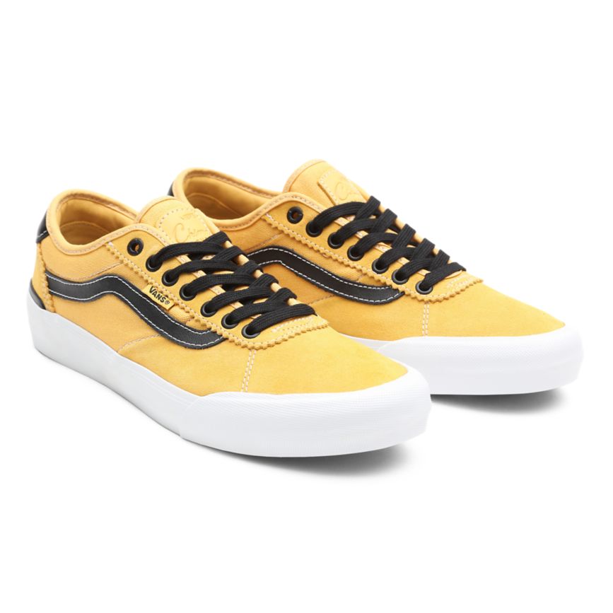 Tenis Skate Vans Chima Pro 2 Hombre Doradas | VN723T4DM11